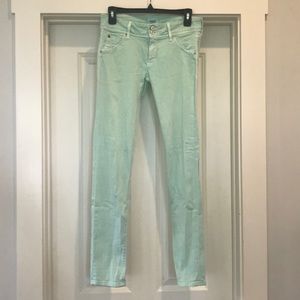 Hudson Mint Skinny Jeans